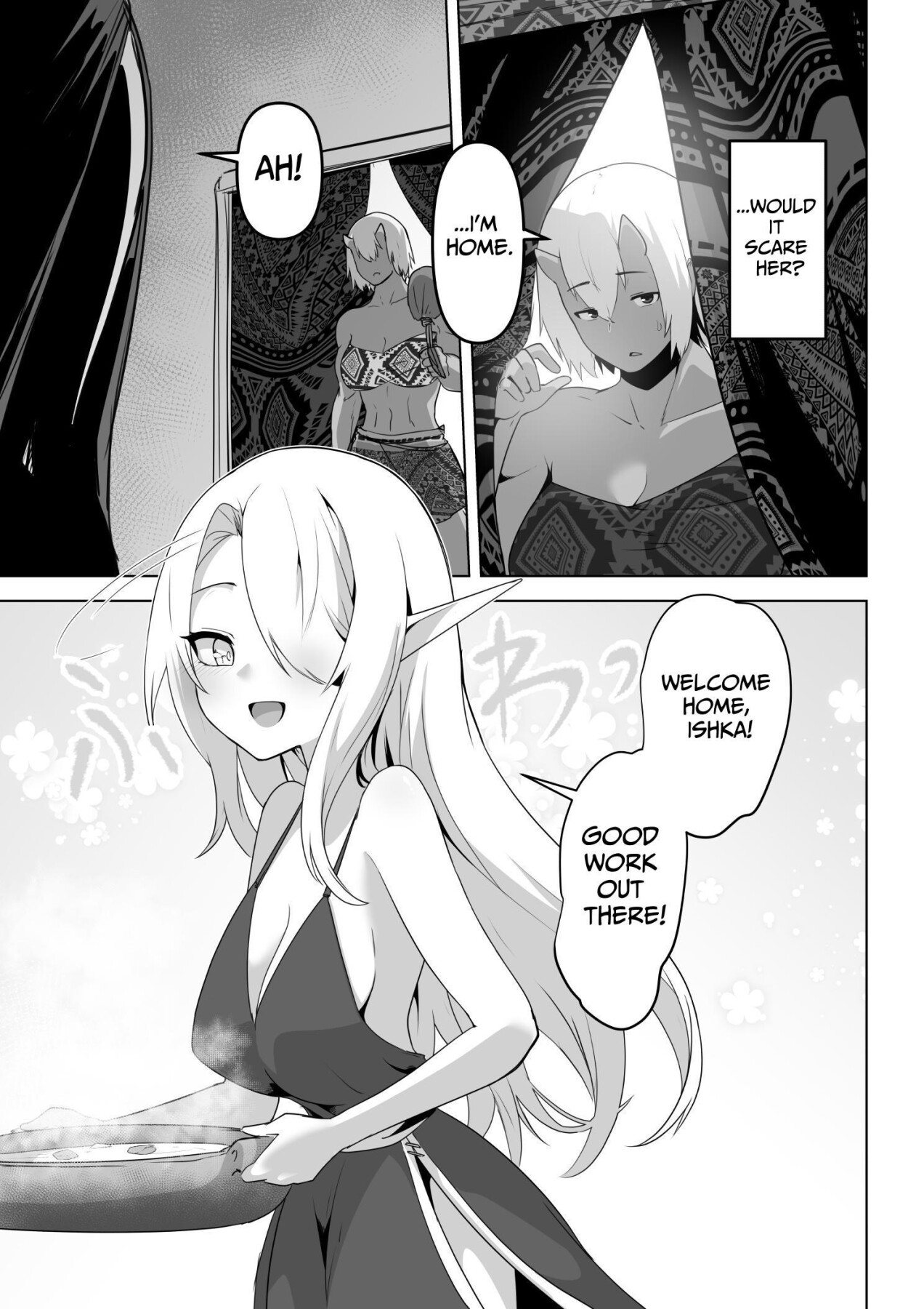 Hentai Manga Comic-Lustful Elf Wants To Be Violated Against Her Will-Read-19